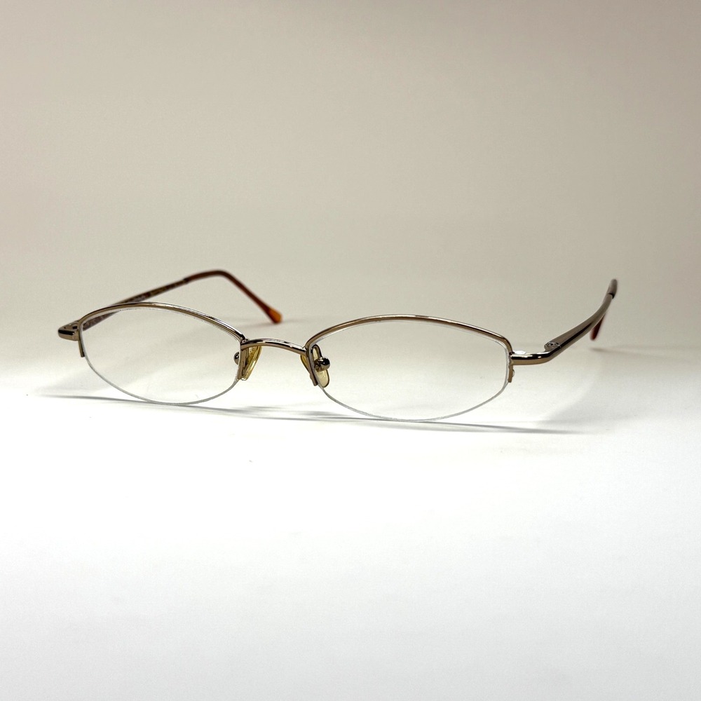 BUM‎ Equip Fierce Half Rim Eyeglasses Frame Only 49-18-135 Brown/Giraffe Oval